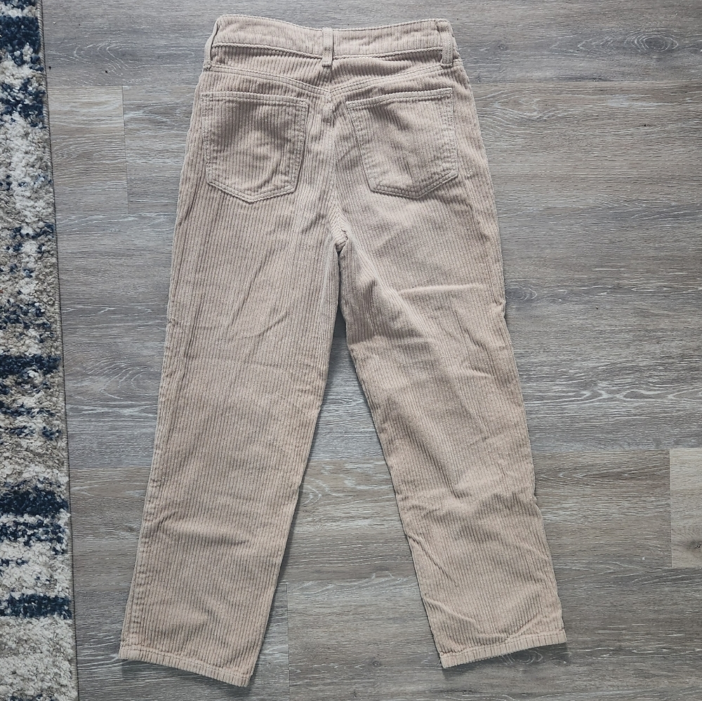 Light Brown Ribbed Pants - Picture 4 of 4